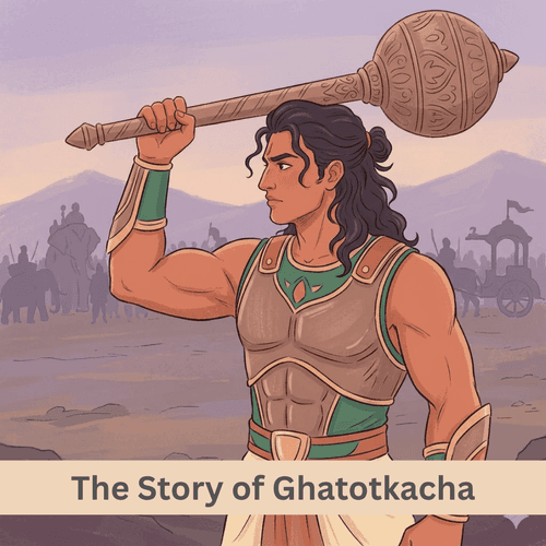 The Story of Ghatotkacha: Extraordinary Strength, Loyalty, and Sacrifice