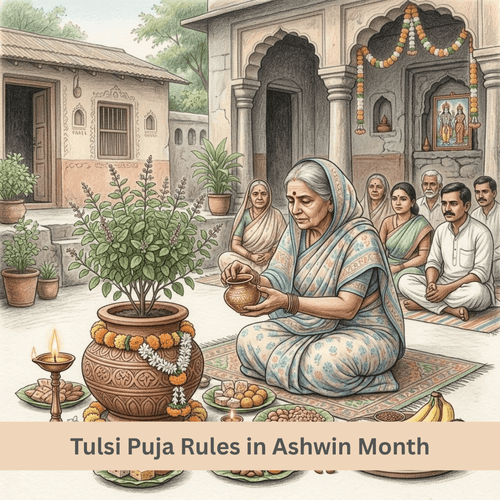 Tulsi Puja Rules in Ashwin