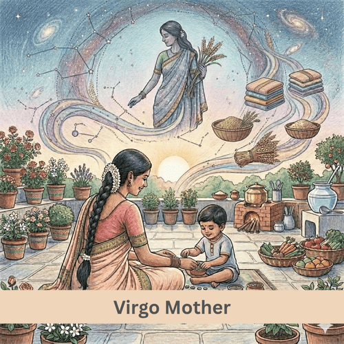 Virgo Mother and Karma Law of Affection