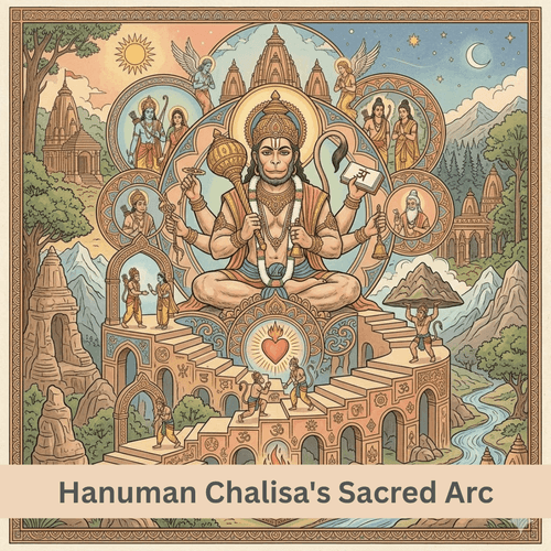 Hanuman Chalisa's Sacred Arc