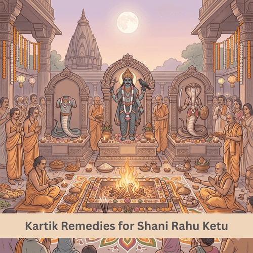 Kartik Remedies for Shani Rahu Ketu