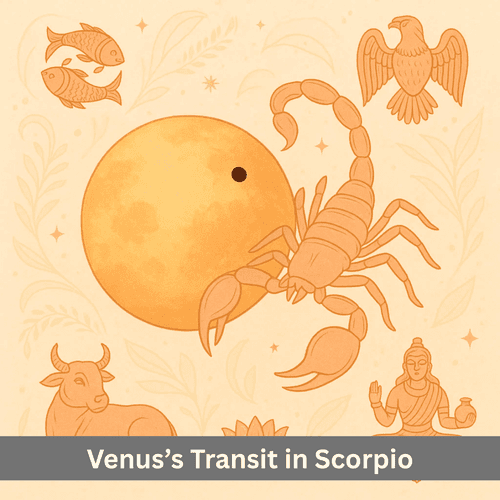 Venus Transit in Scorpio 2025: Transformation through Intensity, Desire and Emotional Depth