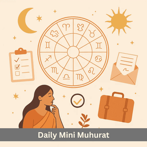 Daily Mini Muhurat - Using Panchang for Every Decision