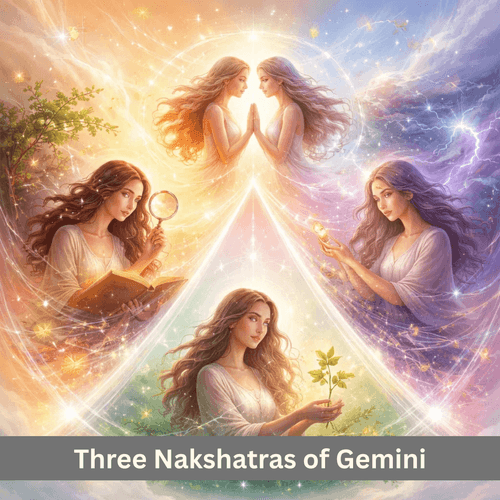 The Hidden Triangle of Gemini: One Sign, Three Inner Worlds