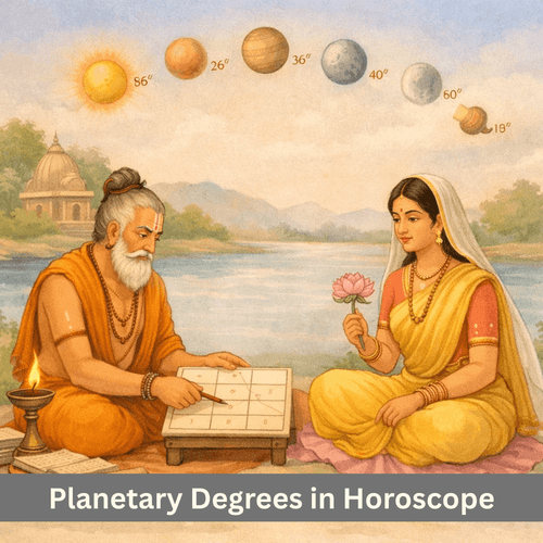 Why planetary degrees matter in a Kundli
