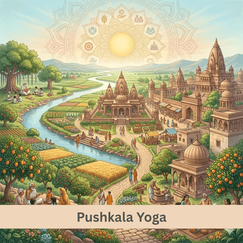Pushkala Yoga Prosperity And Full Life