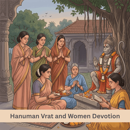 Hanuman Vrat and Women Devotion