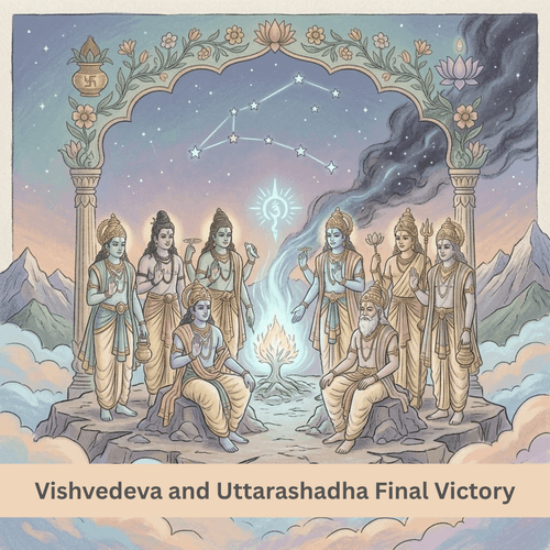 Vishvedeva and Uttarashadha Final Victory