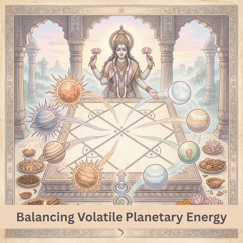 Balancing Volatile Planetary Energy inside Chart