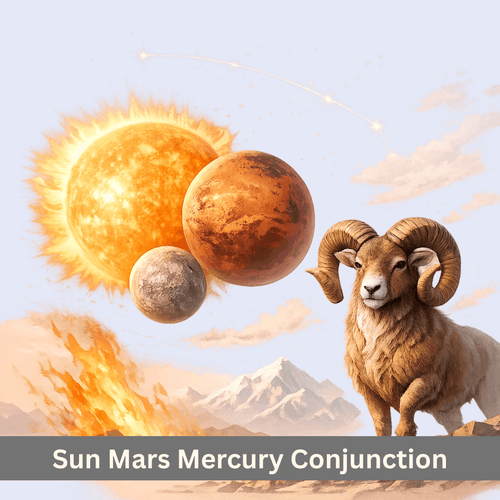 Sun Mars Mercury Conjunction in Aries: 11 to 15 May 2026 Four Day Powerful Yogas