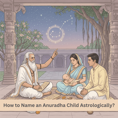 How to Name an Anuradha Child Astrologically?