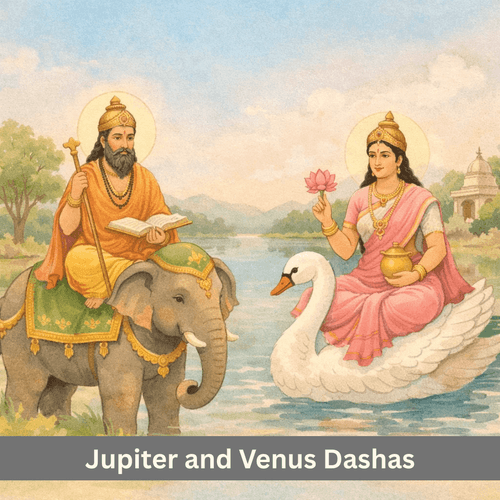 Jupiter Venus Dashas: When Fortune Shines Bright