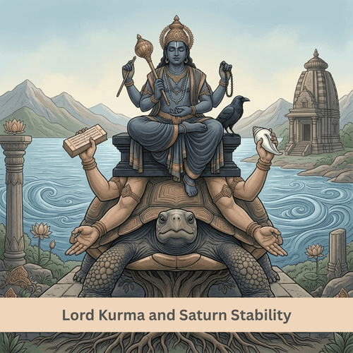 Lord Kurma and Saturn Stability