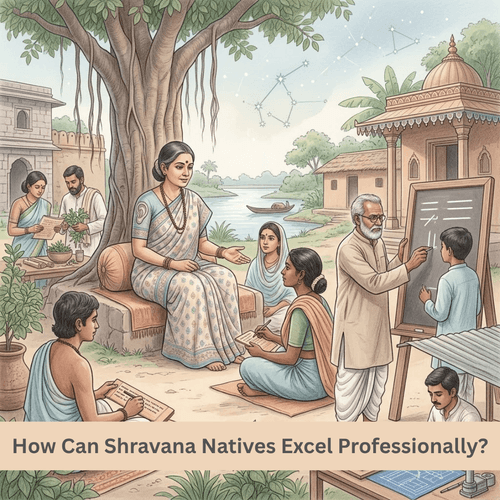 How Can Shravana Natives Excel Professionally?