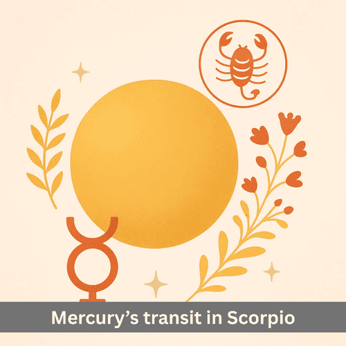Mercury Transit in Scorpio 2025: Profound Insights Through Depth and Reason