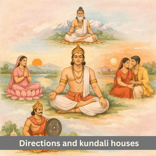 Relation between directions and kundali houses according to Vastu