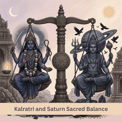 Kalratri and Saturn Sacred Balance
