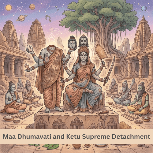 Maa Dhumavati and Ketu Supreme Detachment