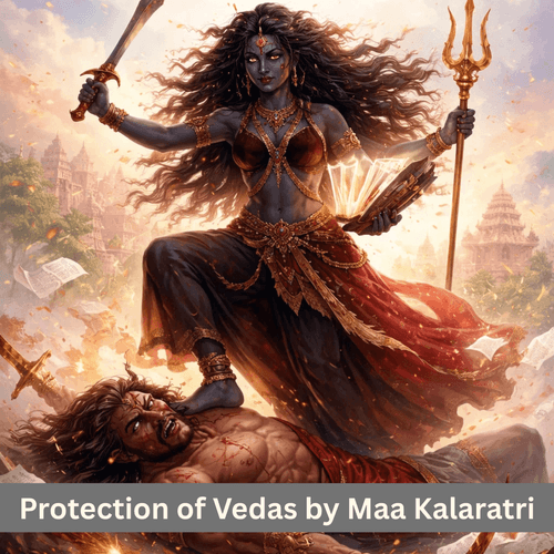 Protection of Vedas and Slaying of Demons by Maa Kalaratri