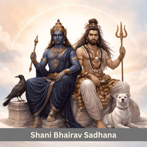 Shani Deva and Bhairava Sadhana: The Origin of Divine Justice and Inner Discipline
