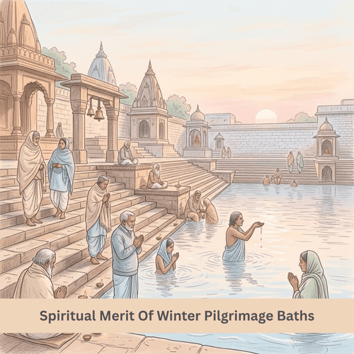 What Is The Spiritual Merit Of Winter Pilgrimage Baths?