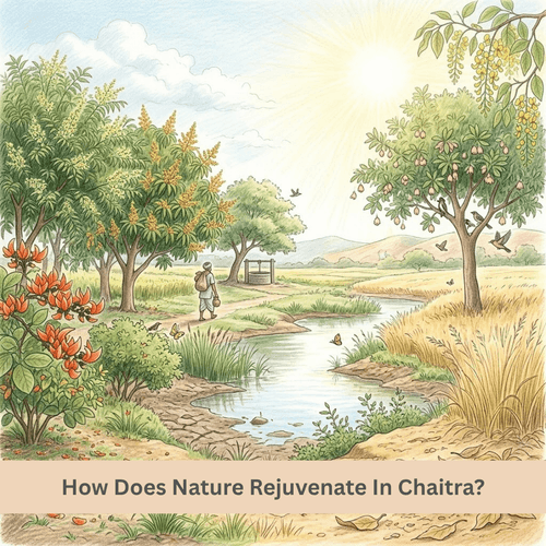 How Does Nature Rejuvenate In Chaitra?