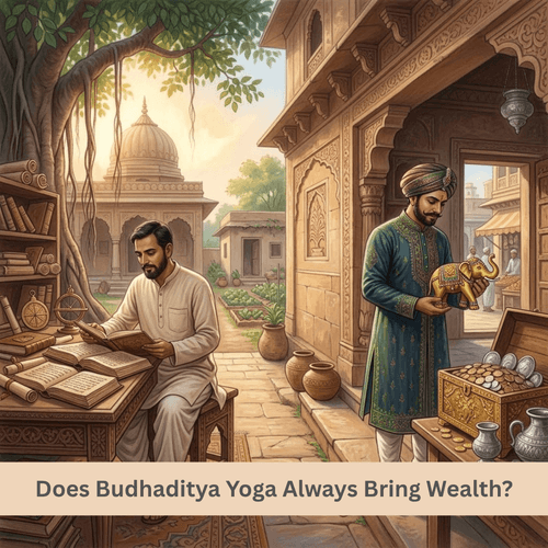 Does Budhaditya Yoga Always Bring Wealth?