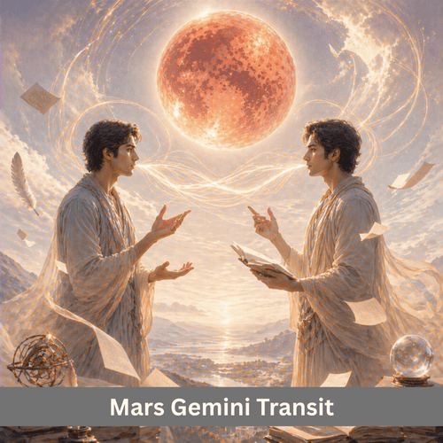 Mars Transit in Gemini: Sharp Speech and Intellectual Conflict