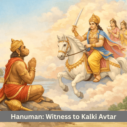 Hanuman: The Only Witness to Vishnu’s Final Avatar, Kalki