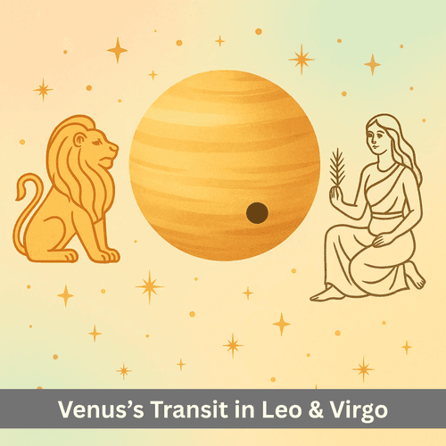 Venus Transit in Leo & Virgo 2025: Meaningful Shifts from Glamour to Clarity