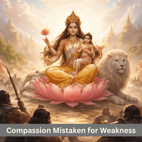 Did the Demons Make Their Greatest Mistake by Mistaking Maa Skandamata’s Compassion for Weakness