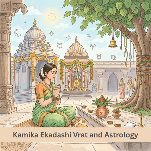 Kamika Ekadashi Vrat and Astrology