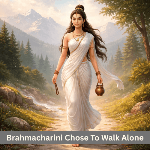 Why Maa Brahmacharini Chose To Walk Alone And Why This Is More Than A Story Of Devotion