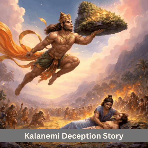 Kalanemi’s Deception and Hanuman’s Steadfastness: When Life Was Racing Against Time