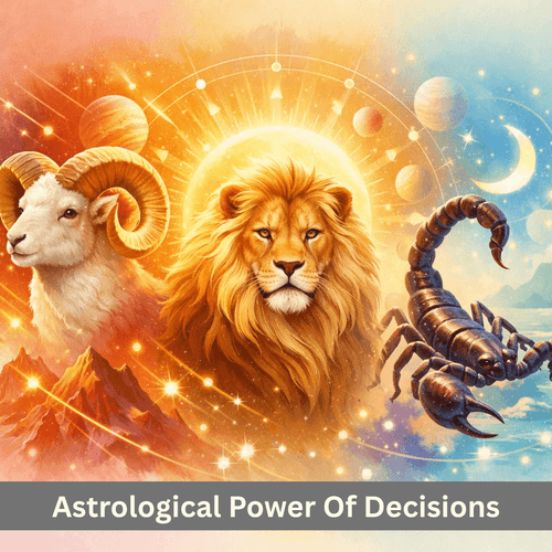 The Astrological Power of Decisions: Aries, Leo and Scorpio