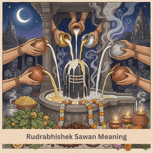 Rudrabhishek Sawan Meaning