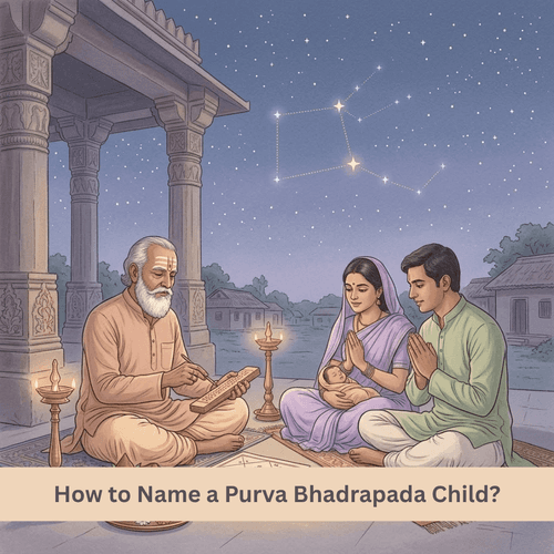 How to Name a Purva Bhadrapada Child?