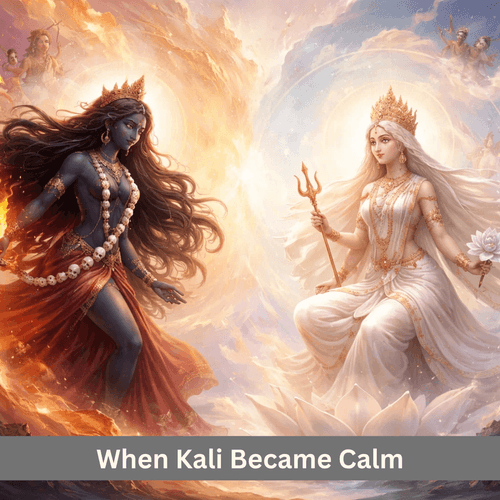 The Day Even Kali Became Calm Before Maa Mahagauri and Fierce Power Found Stillness