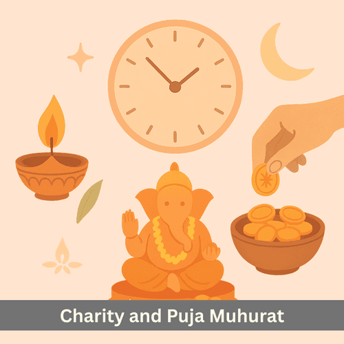 Charity and Puja Muhurat: The Science of Timed Blessings
