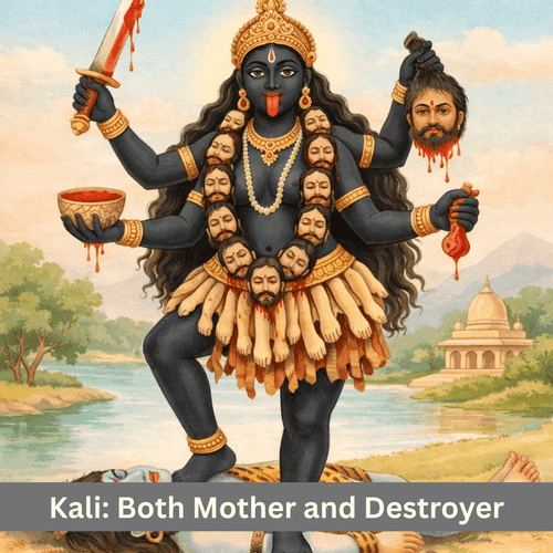 Kali: Both Mother and Destroyer ,  The Paradox That Defines Life