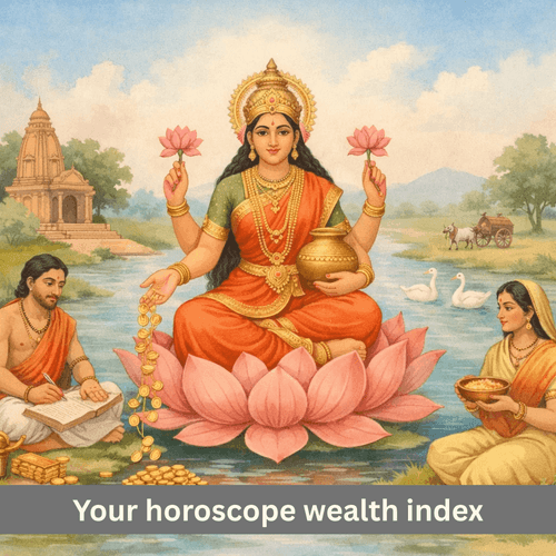 Your horoscope wealth index