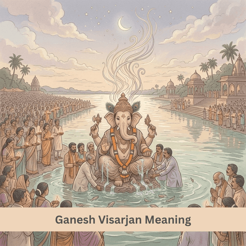 Ganesh Visarjan Meaning