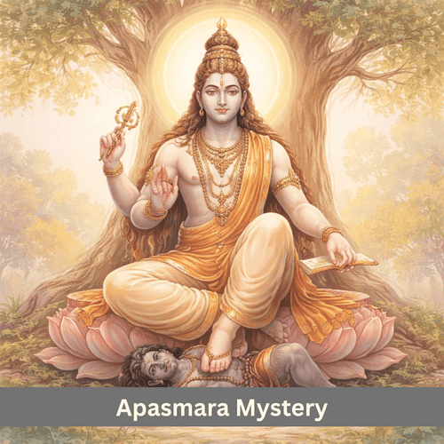 What Does Apasmara Beneath Dakshinamurti Signify