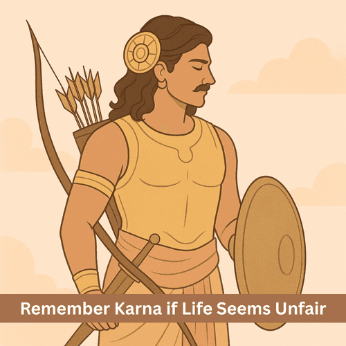 If Life Feels Unfair, Remember Karna: The Warrior of Silent Strength