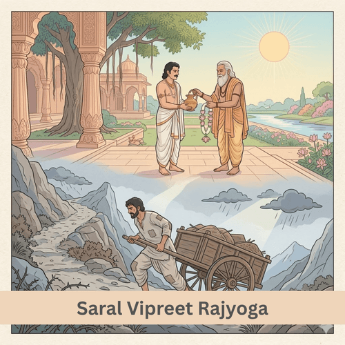 Saral Vipreet Rajyoga: Success From Crises