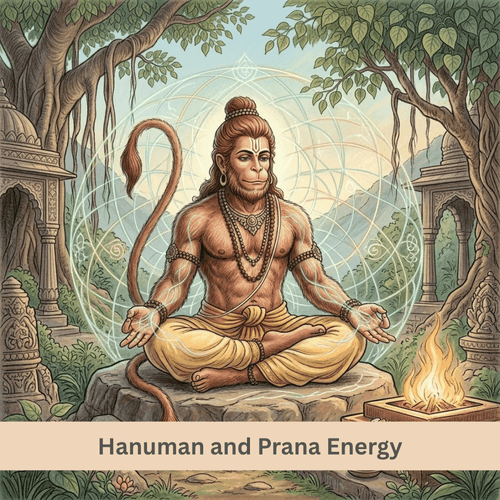 Hanuman and Prana Energy