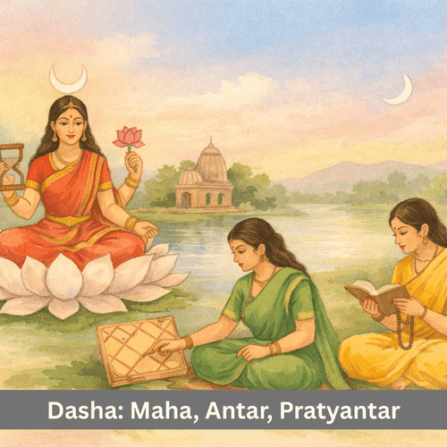 Mahadasha, Antardasha, Pratyantardasha   The Secret of Time Within Time