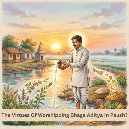 What Are The Virtues Of Worshipping Bhaga Aditya In Paush?