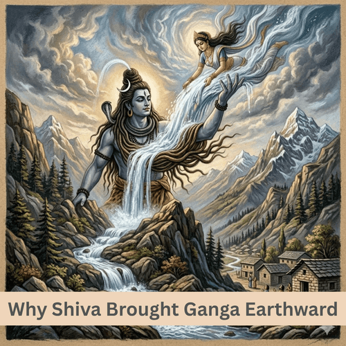 Why Shiva Brought Ganga Earthward