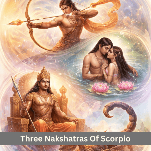 Three Nakshatras of Scorpio: True Nature of Vishakha, Anuradha, and Jyeshtha